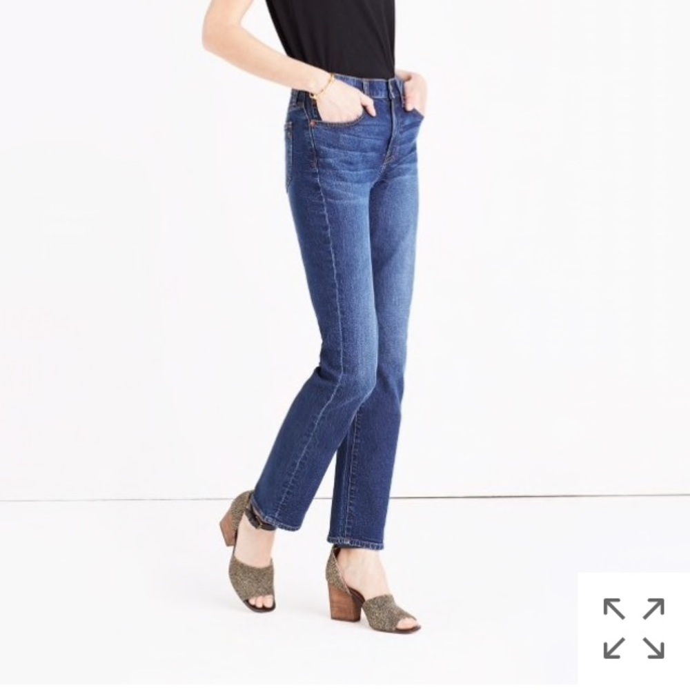 Madewell Cruiser Straight Jean in Lana Wash